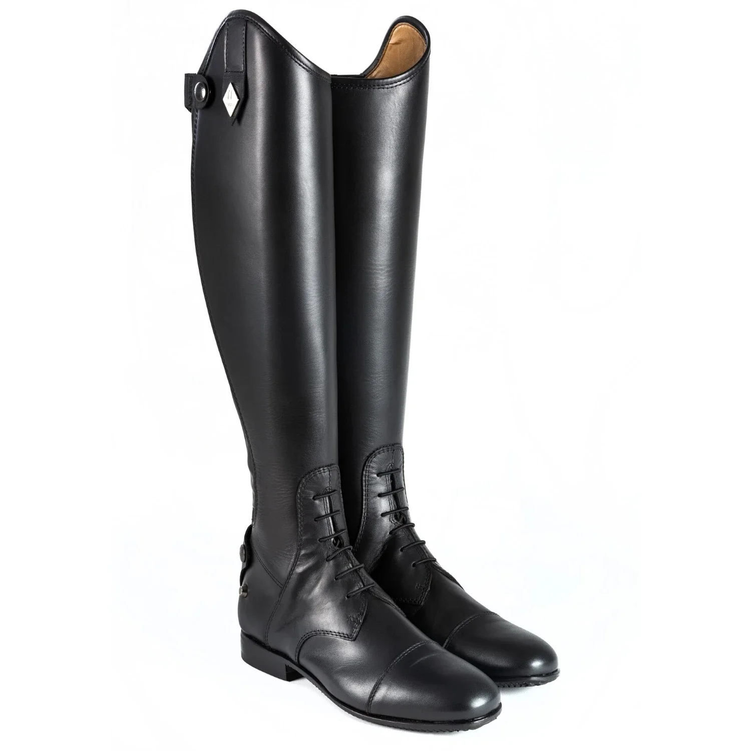 genuine leather equestrian boots