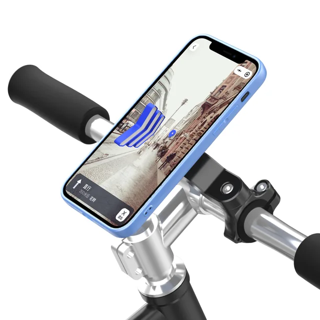 Bike Motorcycle Phone Holder Shock Absorber Bracket Anti-shake MTB Mount Stand Cell Phone Accessories 360 Rotatable