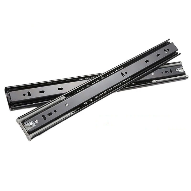 TOPLINK High Quality Ball Bearing Slide Rail Thickened Triple Section Track Silent Soft Close Drawer Slide Runners
