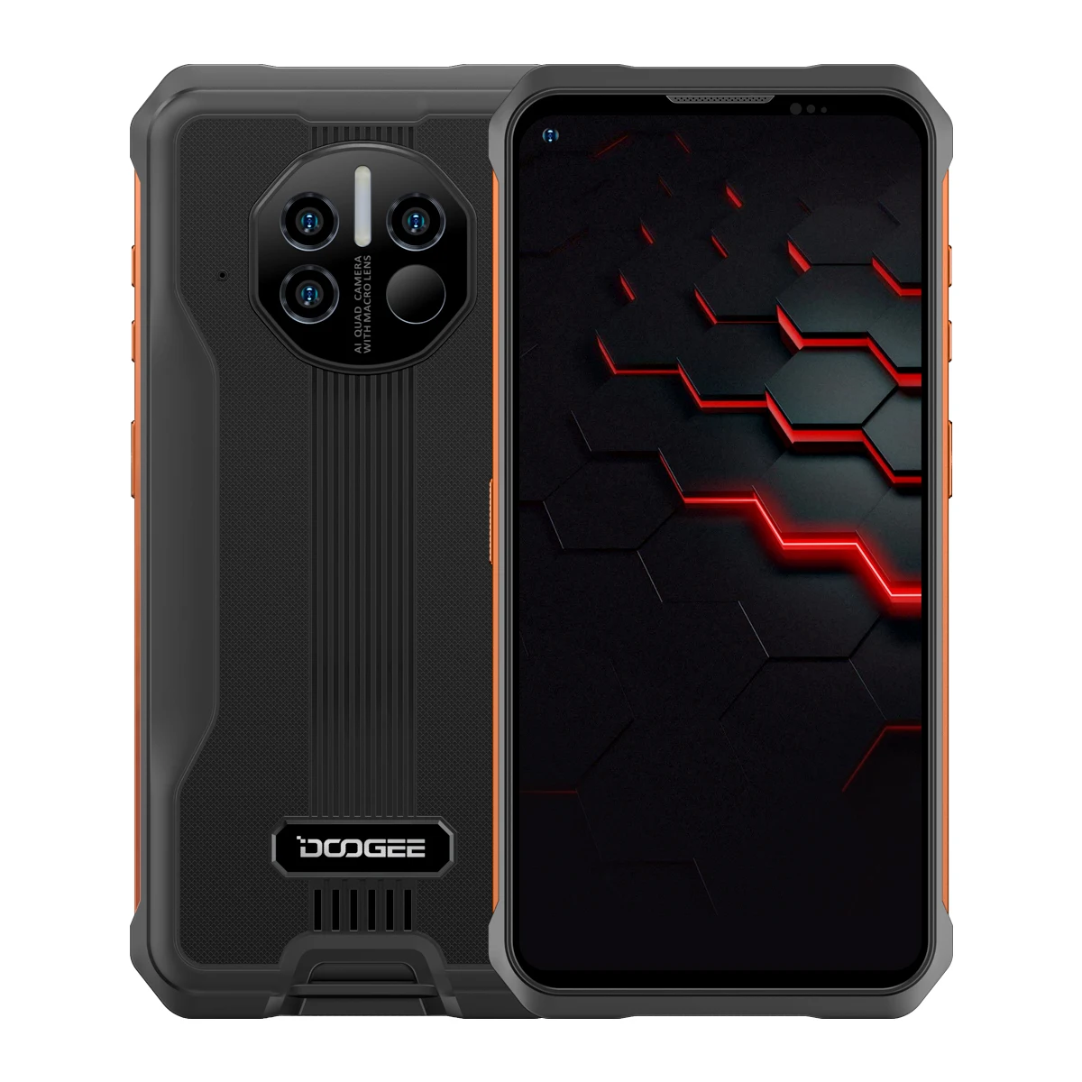 Новые оригинальные 6,39 дюймов Doogee V10 прочный телефон 8 ГБ + 128 ГБ отпечатков пальцев 8500 мАч Android 11, смартфон, четыре ядра, 5G, мобильный телефон с функцией