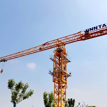 SHANXI JINNTA On Sale QTP160(C6518P-10) Flat Toptower Crane With 12T Jib End Load New Products 60M 2.2T Tower Cranes