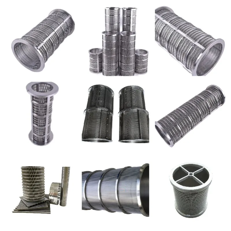 product-750-750 Customized industrial SS304 316 Wedge Line Filter Element, Corrosive Liquid Wire Filter Tube, Wedge Screen Filter