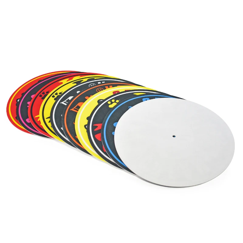 12'' Felt Slipmat Vinyl Records Player Turntable Slipmats For Turntable Buy Felt Slipmat,Vinyl