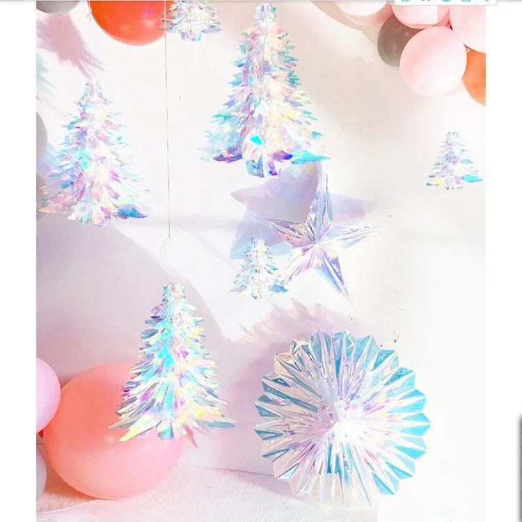 Iridescent Artificial Madder Colorful Foil Tassel Garland Merry Christmas  Decorations For Home 2023 Navidad Xmas Tree Decor Noel - AliExpress