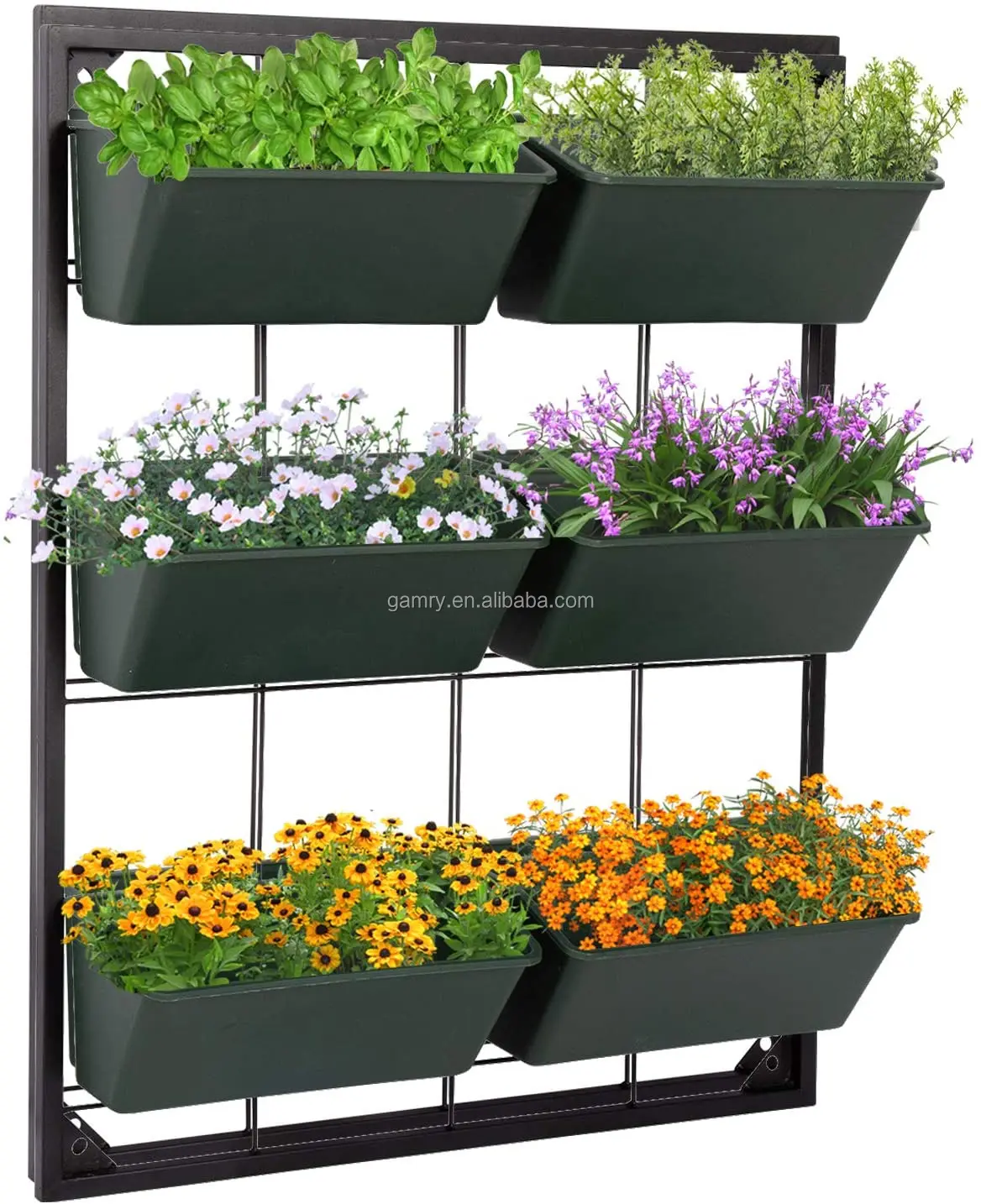 Gamry Vertical Garden Wall Raised Bed Planter Box Wall Mounted Hanging