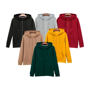 Fall/winter sweatshirt best selling fashion thermal pullover casual hip hop hoodie new men's sportswear Custom zipper Hoodies