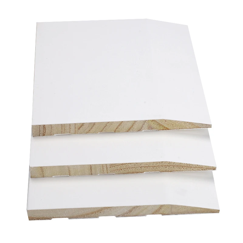 White Primed Trim Molding Wall Edging Skirting Board For Indoor