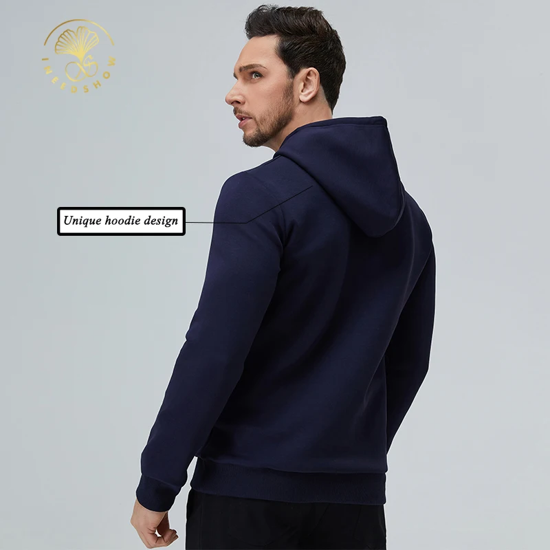 Custom High Quality Cotton Pullover Mens Gym Fitness Apparel Hoodies ...