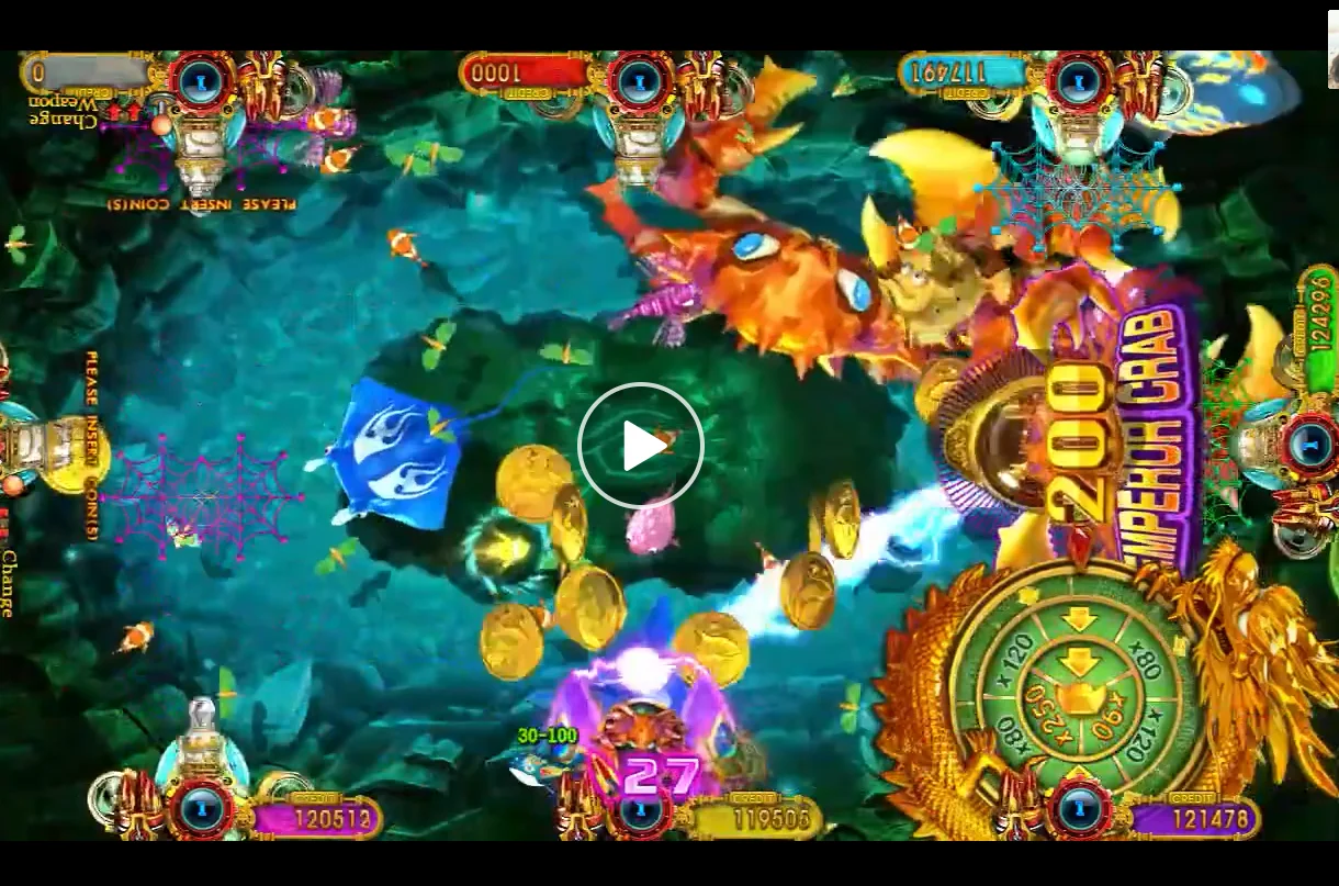 Golden dragon fish game table fish machine game Ocean king 3 Plus - Crab