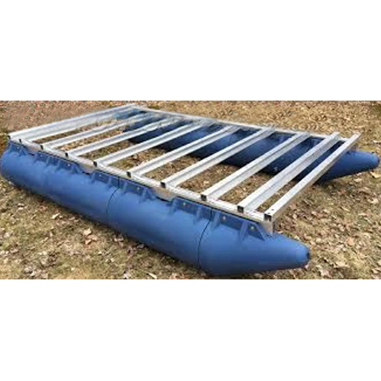 18" WIDE HDPE PLASTIC PONTOONS FLOATS PONTOON BOAT FLOATS WORK BARGE FOR MARINE DOCK