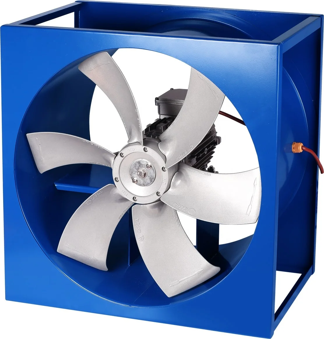 Drying Kiln Special Axial Fan With Aluminum Alloy Blades and Outer Frame