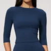Top - Azul Marino