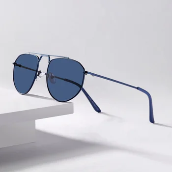 City Eyewear Square Men Blue Sun Glasses Accessories Gradient Lens Women Sunglasses 2024 Gafas De Sol