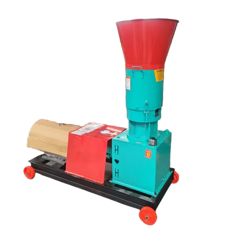 KL300家庭用飼料ペレットマシン2025新しい金属大豆加工水タンク家畜