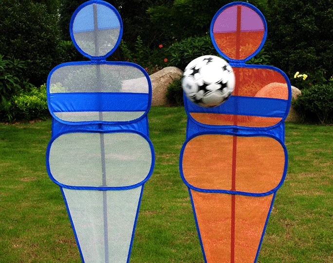 Portable Basketball Defender Dummy Soccer Mannequins For Shooting Dribbling Practice Foldable