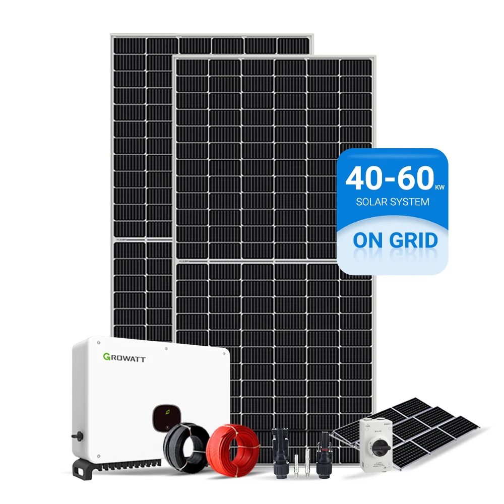 Grid-Tie-Solarsystem für Dachhaus