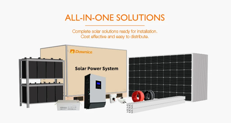 Solar Complete Set - Hybrid Power System for Home off Grid