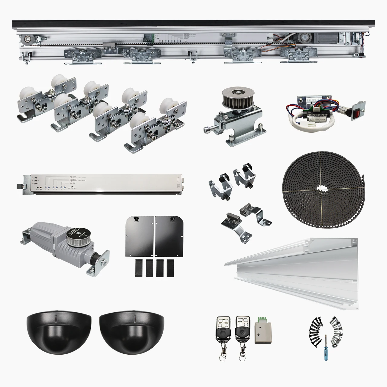 Turtech & Doortec HH115 Low Price Automatic Sliding Door System for Commercial