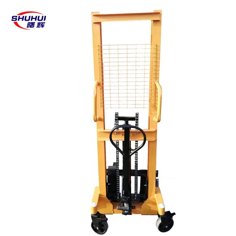 Forklift Manual Stacker Manual Stacker 1000kg Mechanical Forklift