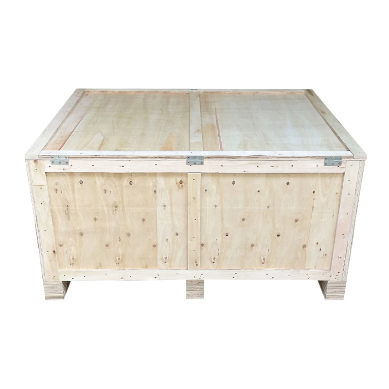 Sturdy Wooden Boxes for Transporting Goods Stackable Wooden Plywood Crates Multi-purpose Wooden Pallet Boxes
