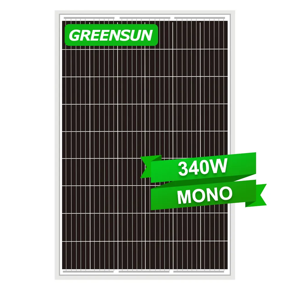 Greensun Most Popular PV Module Solar Panels 330W 340W 320W Mono Solar Panel For Solar Farm