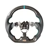 Cyan alignment mark+carbon fiber+perforated leathe