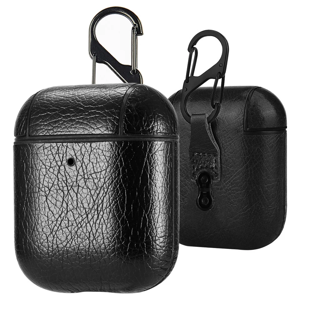 Charging Case for Airpods 1 2 3rd Pro 2 Generation Case Cover Leather Cover With Carabiner for Airpod Case 2023