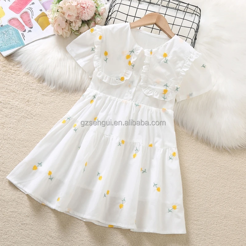 Wholesale Preteen Girl Dress Big Children Kids Clothing Floral Print 6 ...