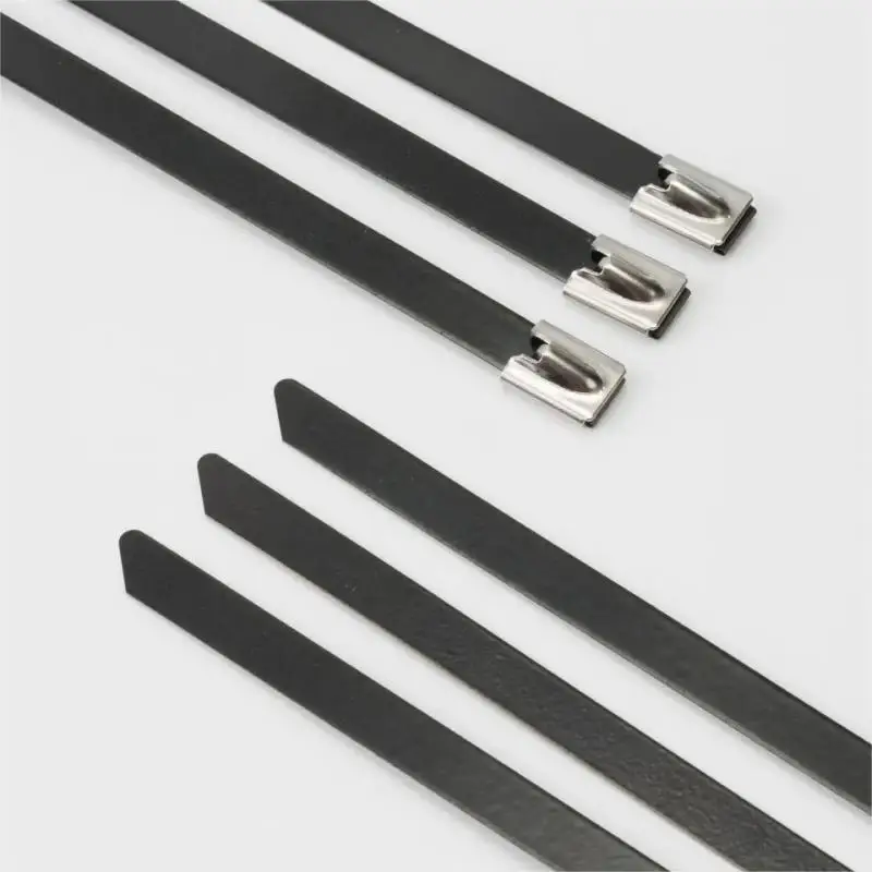 Plastic Coated Stainless Steel Cable Tie