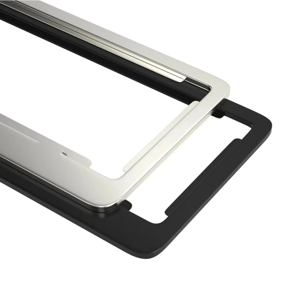 Custom Stainless Steel Car License Plate Frame Number License Plate for Australian Car manufacture