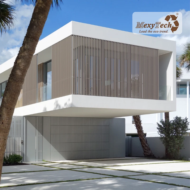 Co-Extruded Layer High-Density Polyethylene (HDPE) Surface Pergolas Composite Pipe Wpc Aluminum Wall Panels/boards