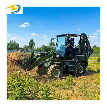 High quality Retroexcavadora  Backhoe Excavator Loader WZ45-16 mini Backhoe Loader with Air-conditioned cab loader backhoe 4x4