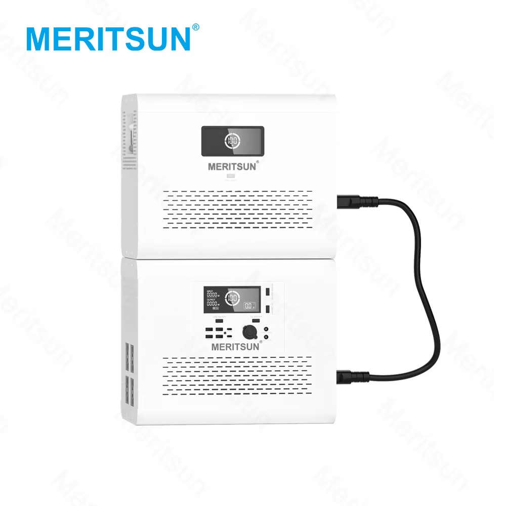 New Design Meritsun Solar Lithium Battery 2.4kwh Fast Charging Portable ...