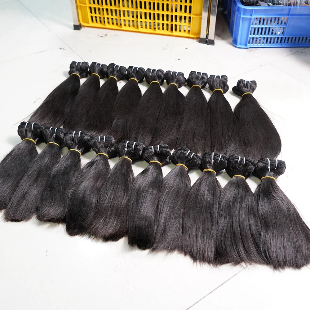 Raw Vietnamese Burmese Hair Unprocessed Virgin Natural Straight Wavy ...