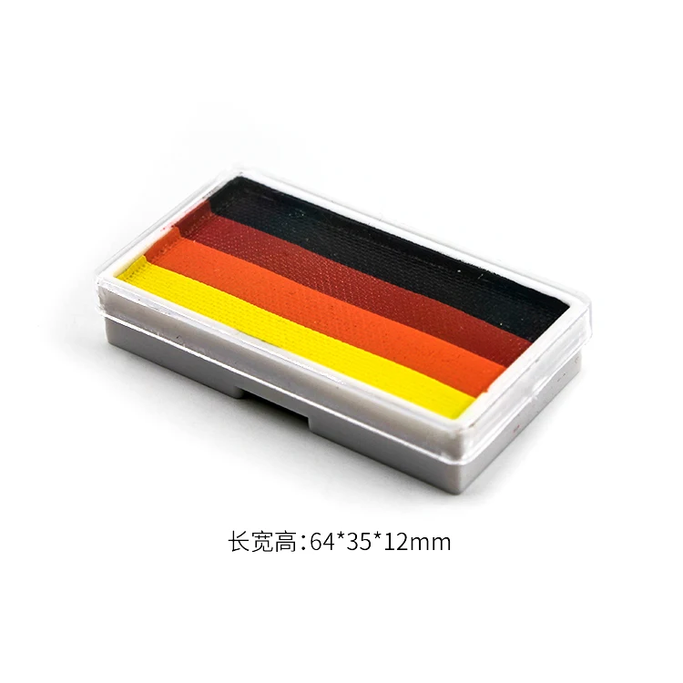 Very Popular Professional Paint for Face and Body for Kids Diy Painting Face Paints Kits Art Supplies rainbow Flag Face Paint