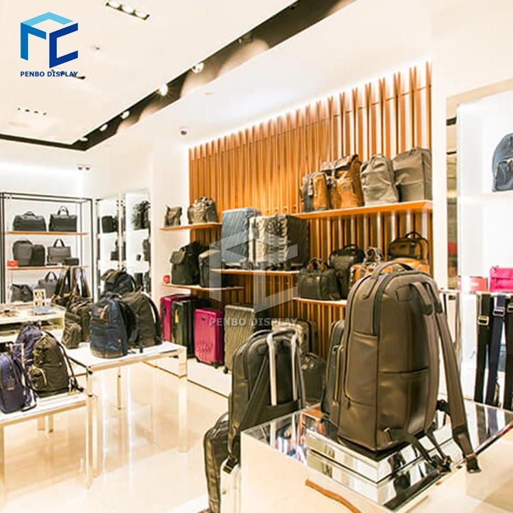 Bag Retail Shop Best Design Wood Bags Store Interior Design For
