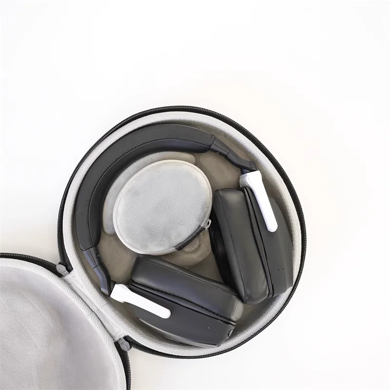 Custom Logo Shape EVA Case for Wireless Headphones Shockproof and Waterproof Earbud Storage Pouch Hard Earphone Charging Case
