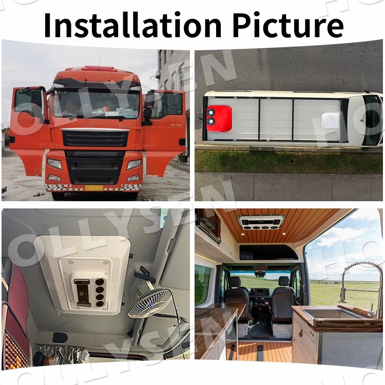 12v Truck Cab Top Air Conditioner,Air Cooler Sales Motorhome 24v Dc