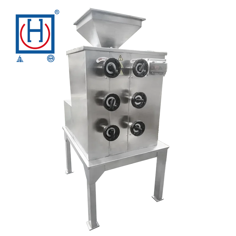 Fangyuan Industrial Coffee Bean Cocoa Powder Mill Sesame Almond Powder Grinder Machine Three Roller Mill