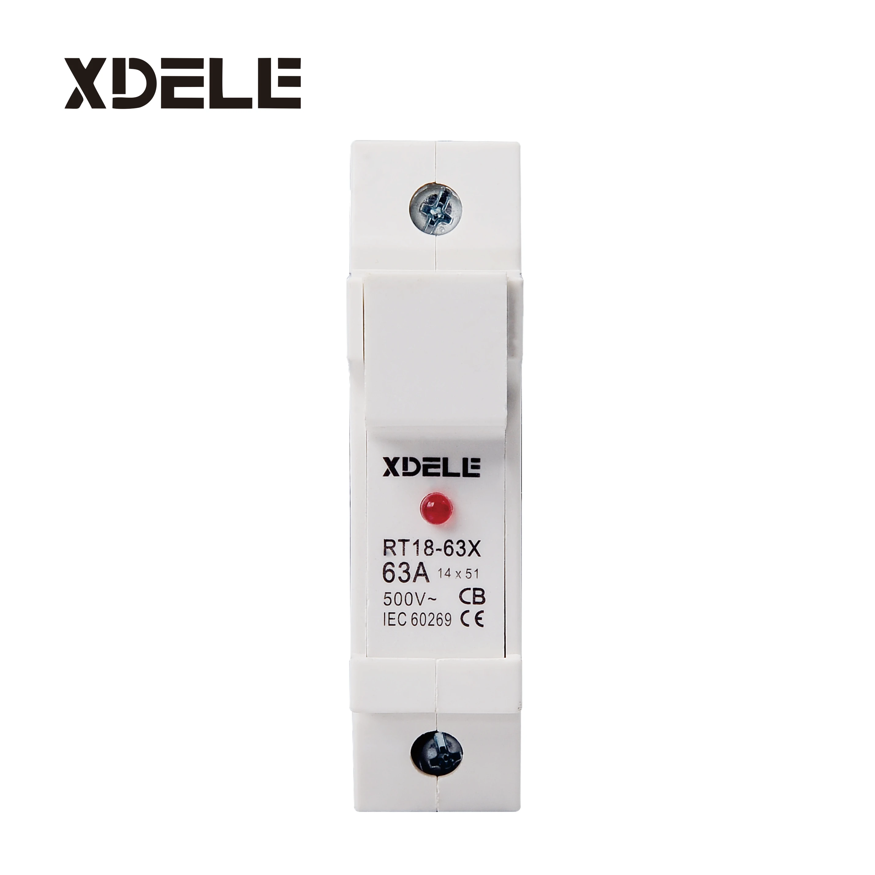 RT18 63X Thermal Fuses Link and Fuses 10x38  AC500V Fuse Holder