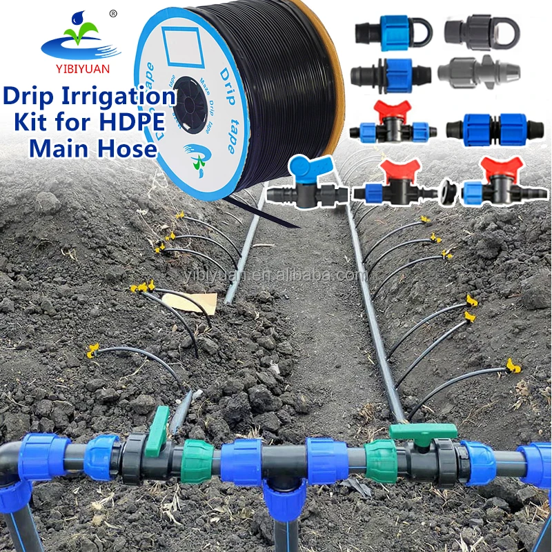 Watering & Irrigation Drip Irrigtaion Tape Farm Irrigation System Drip Tape 16mm