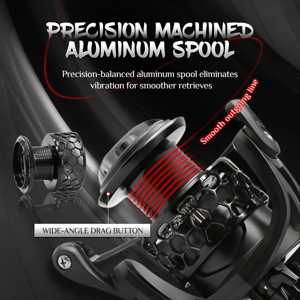 5000 6000 7000 Long Surf Casting Reel Carp Bass Feeder Metal Spool Boat Left Right River Saltwater Fishing Metal Spinning Reels 5000 6000 7000 Long Surf Casting Reel Carp Bass Feeder Metal Spool Boat Left Right River Saltwater Fishing Metal Spinning Reels