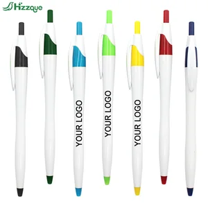 Custom Logo Novelty Ballpoint Pen Very Cheap 1.0 mm Plastic Writing Width for Business Promotional Gifts
