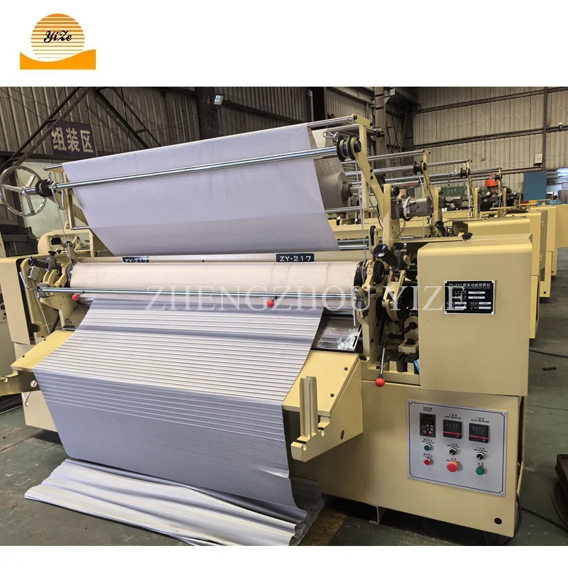 New Textile Ribbon Scarf Pleating Machine 217 Fabric Pleater Crimping Machine