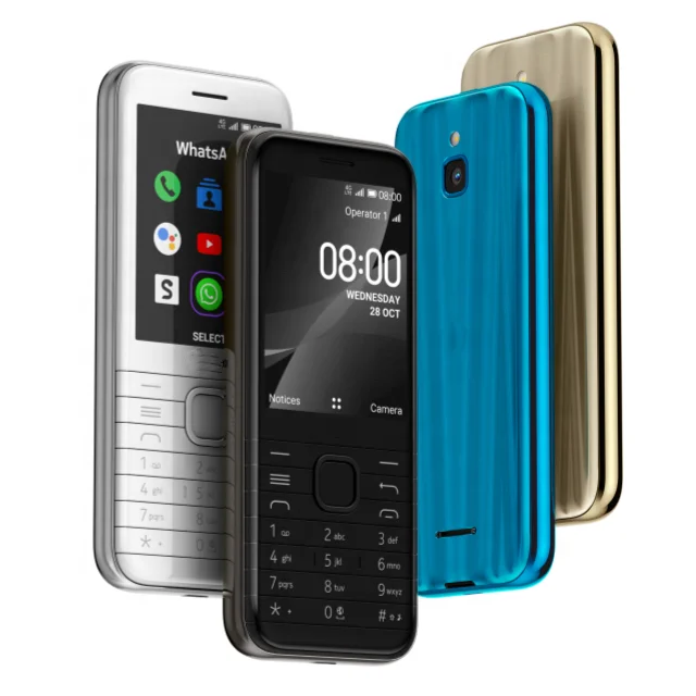 For NK 8000 4G Factory Unlocked Original Simple Super Cheap Classic Bar Unlocked Mobile Cell Phone