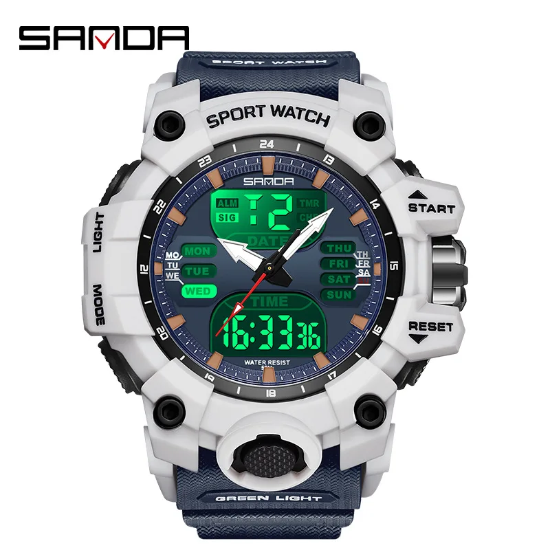 時計 SANDA SANDA 6126 Men's Chronograph Watch - Stylish & Affordable