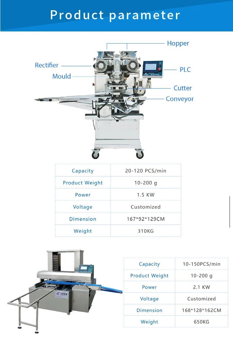 YUCHENG Coxinha Mini Arancini Automatic Mooncake Kubba Machine Kibbehn Encrusting Maker Machine details