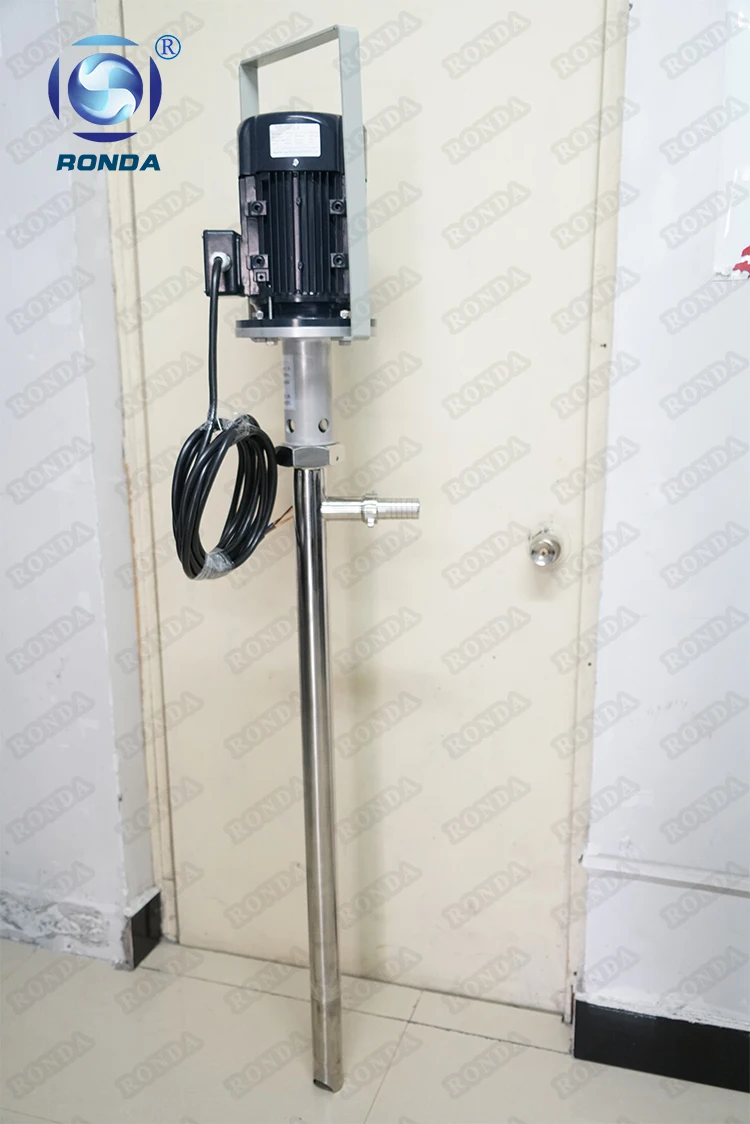 Hs Food Grade Sanitary High Viscosity Electric Screw Barrel Drum Pump