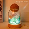 Versione cristallo rosa+fluorite verde