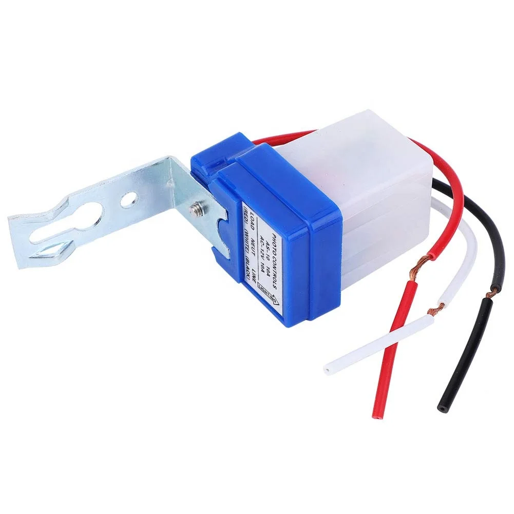 Factory Price AS-10 10A AC220V Auto On Off Photocell Street Light Photoswitch Sensor Switch
